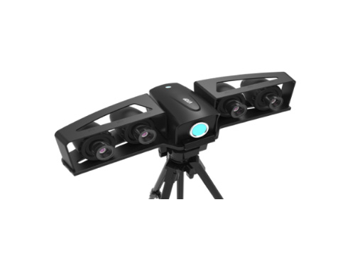 Four-lens Industrial 3D Scanner